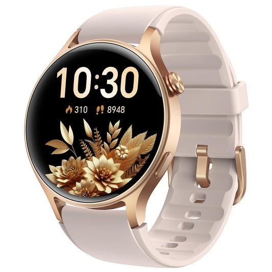 aeac Smart Watch for Women, AMOLED Ultra-Clear Screen Activity Trackers with Heart Rate/Sleep/SpO2 Monitor, Smartwatch for iPhone/Samsung/Android, 110+ Sport Modes Waterproof Fitness Reloj Inteligente